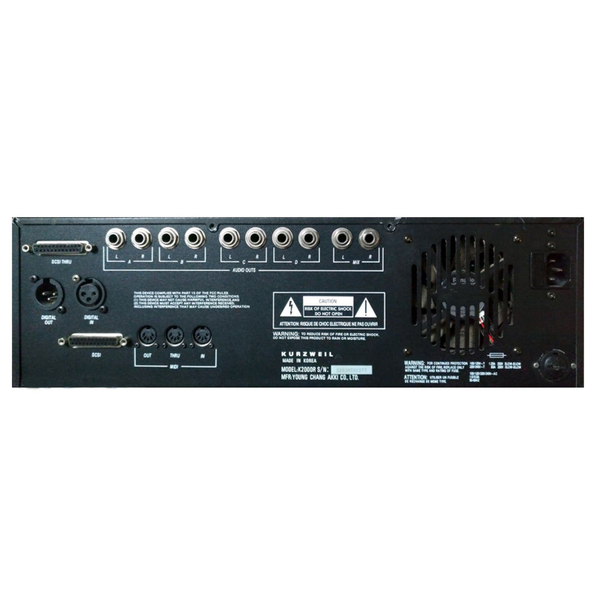 鍵盤楽器 kurzweil k2000r Kurzweil K2000R – Synth Palace