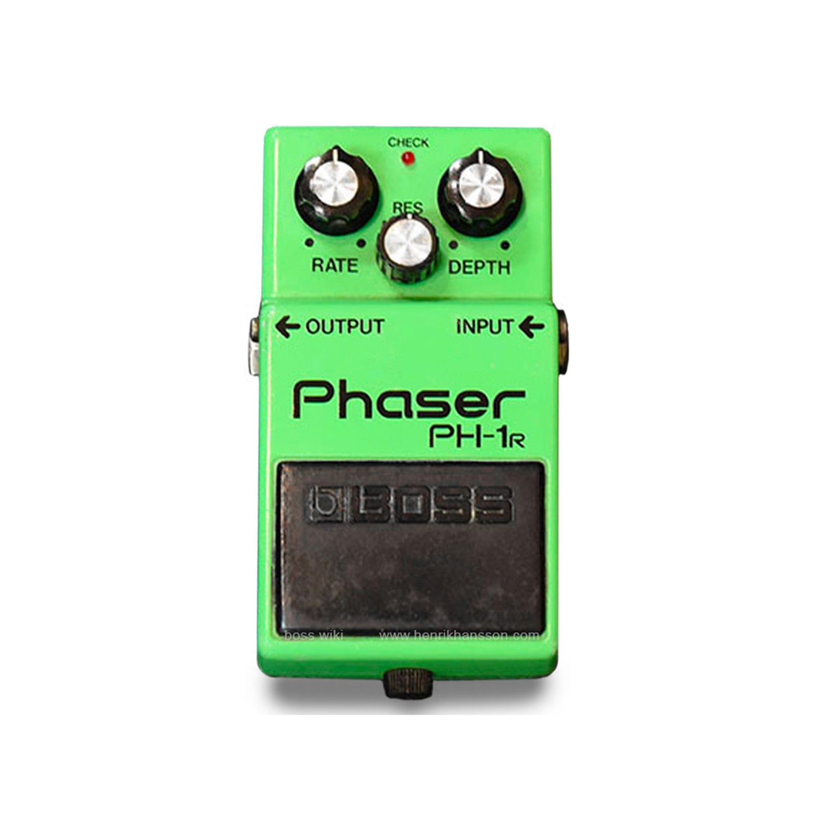 ギター BOSS PH-1r Phaser BOSS PH-1R Phaser 1984 W/Box Vintage Guitar Pedal Made in