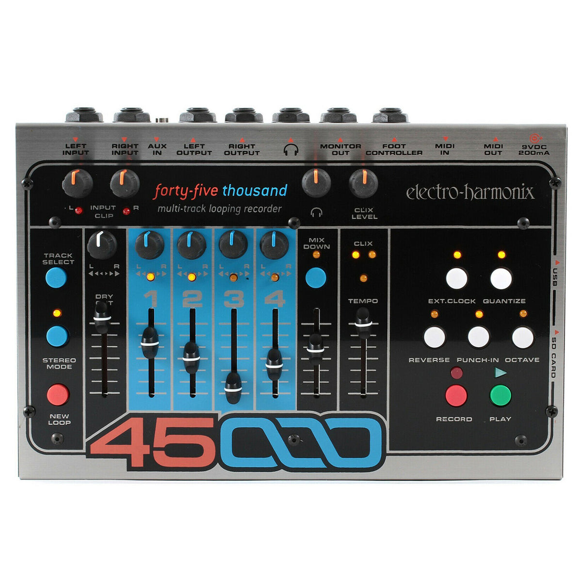 Electro-Harmonix 45000 MultiTrack Looping Recorder & Pedal – Synth Palace