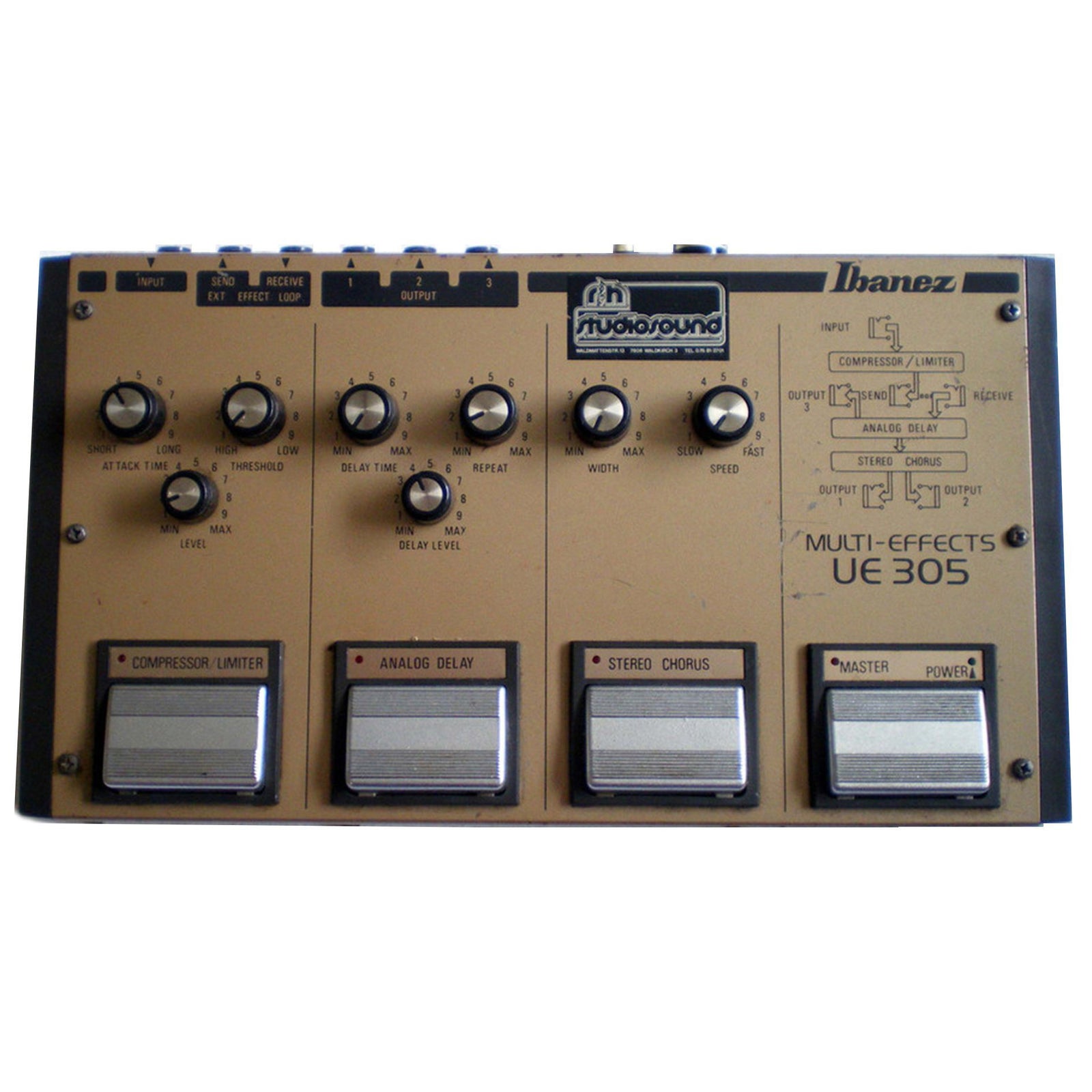 Ibanez UE305 Multi Effects - Synth Palace