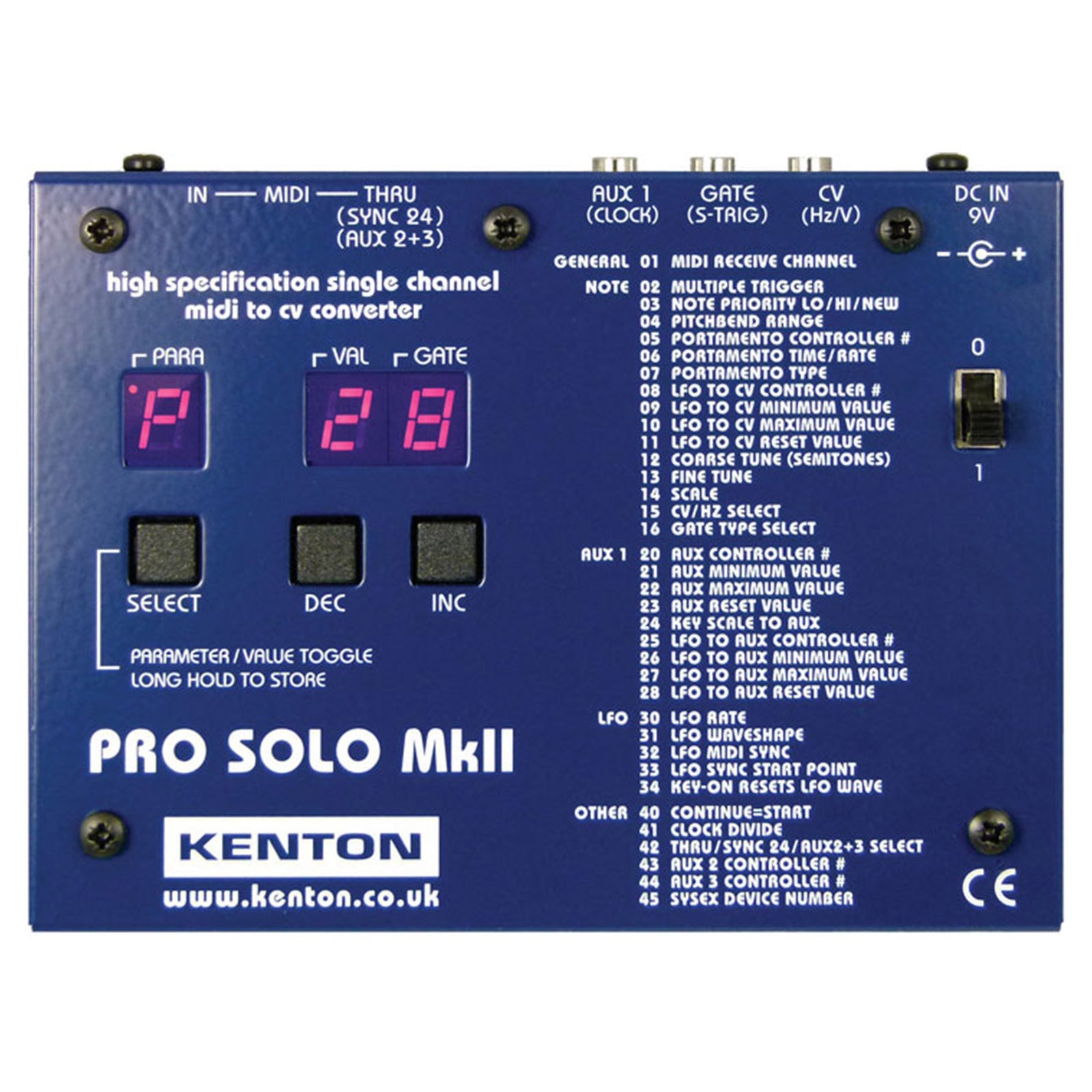 Kenton Pro Solo MkII - Synth Palace