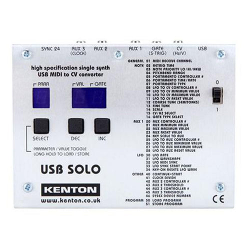 Kenton USB Solo - Synth Palace