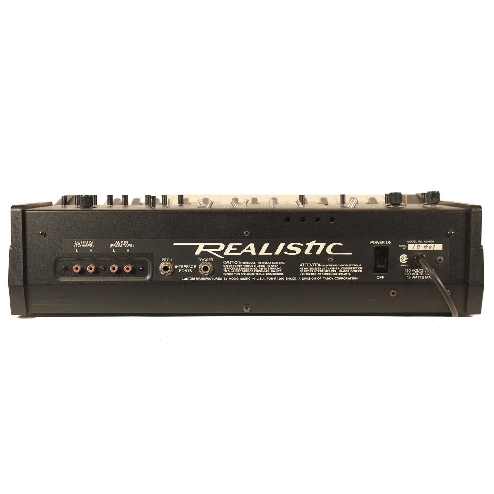 Moog Realistic Concertmate MG-1 - Synth Palace