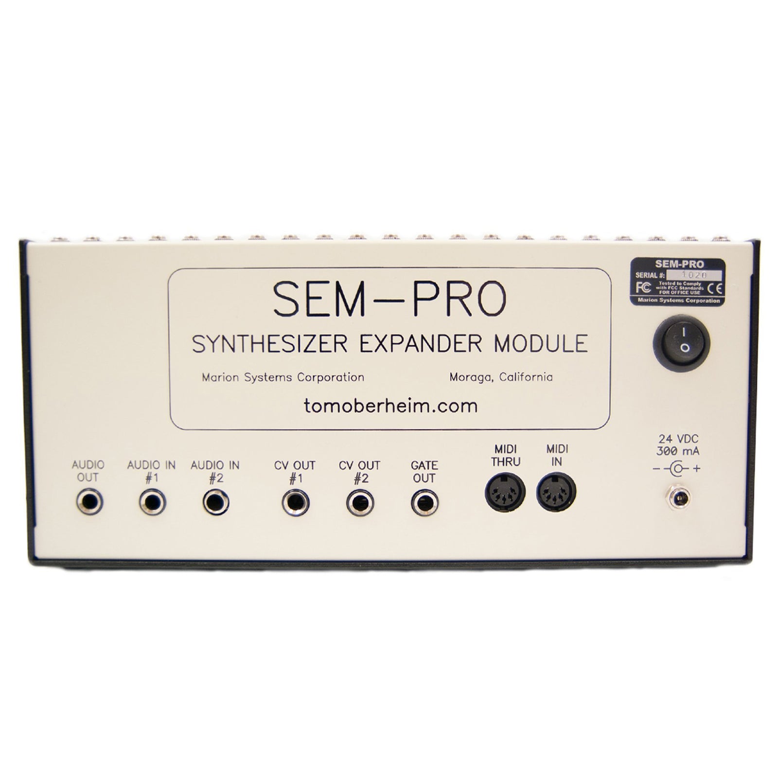 Sem Expander Module Oberheim Sem-Pro Expander Module – Synth Palace