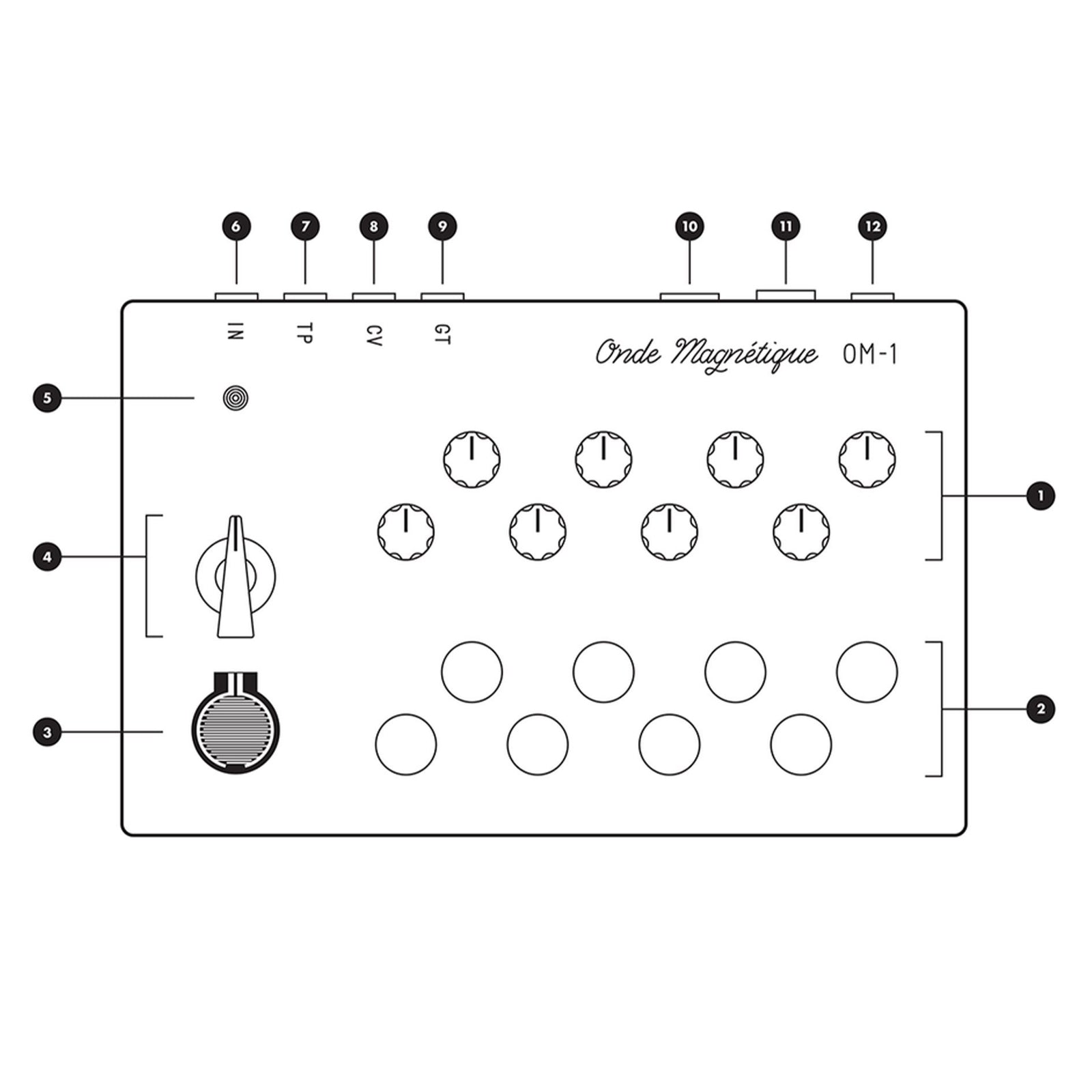 Onde Magnétique OM-1 Tape Synth - Synth Palace
