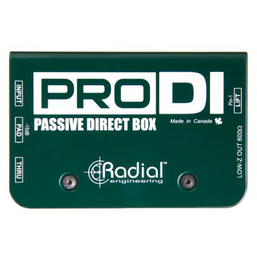 Radial Engineering ProDI Passive Direct Box - Synth Palace