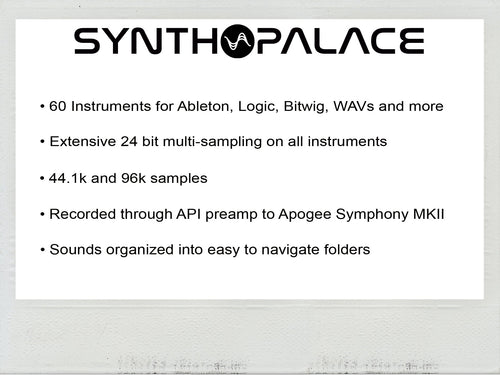 Roland SH-5 Sample Pack - Synth Palace