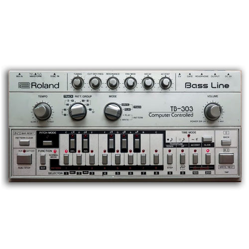 Roland TB-303 w/ Quicksilver MIDI Mod - Synth Palace
