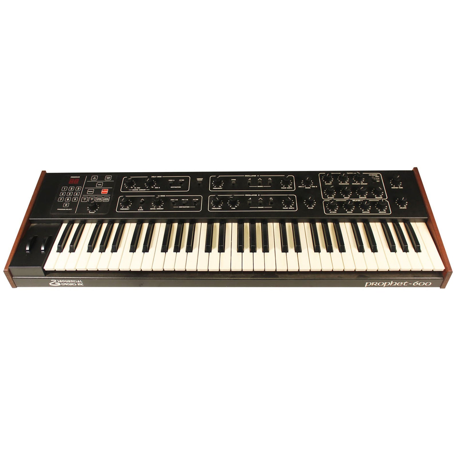 Sequential Circuits Prophet 600 w/ GliGli Mod - Synth Palace