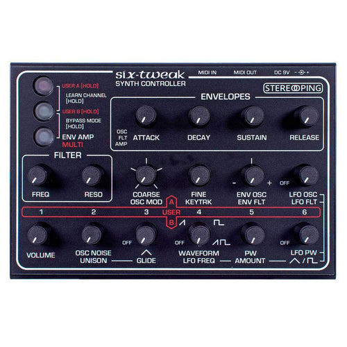 Stereoping CE-1 Six Tweak Midi Controller - Synth Palace