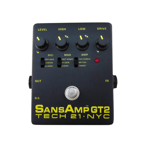 Tech 21 SansAmp GT2 - Synth Palace