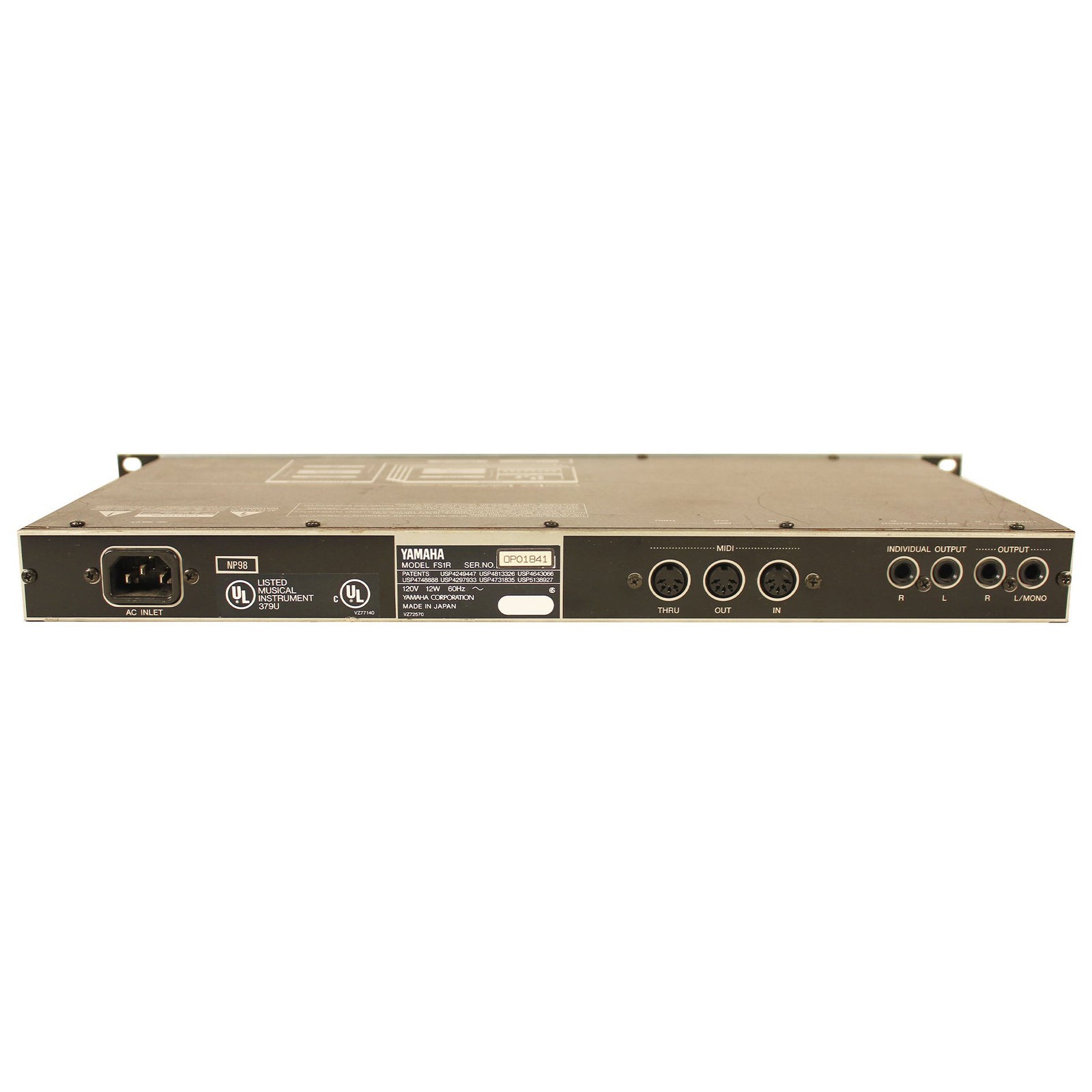 Yamaha FS1R - Synth Palace